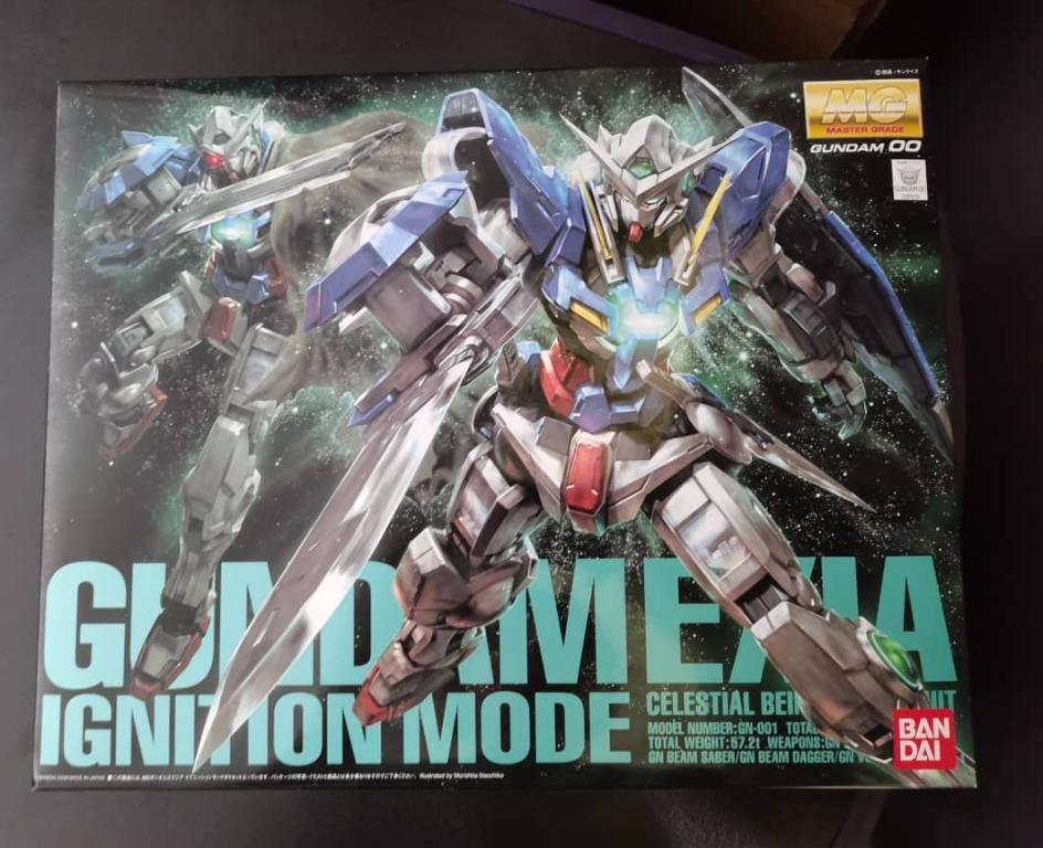 GN-001 Gundam Exia Ignition Mode GUNPLA MG Master Grade 1/100 BANDAI 
