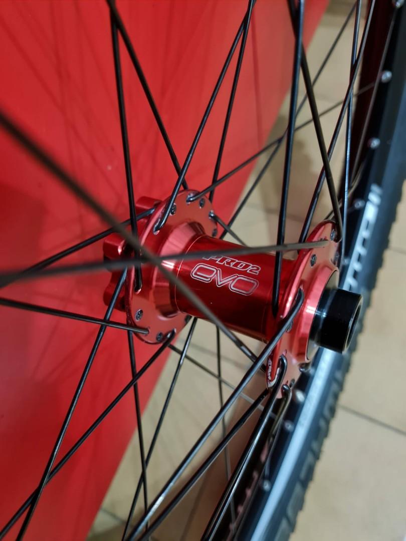 Hope enduro wheelset with Hope evo pro 2, Sports Equipment, Bicycles ...