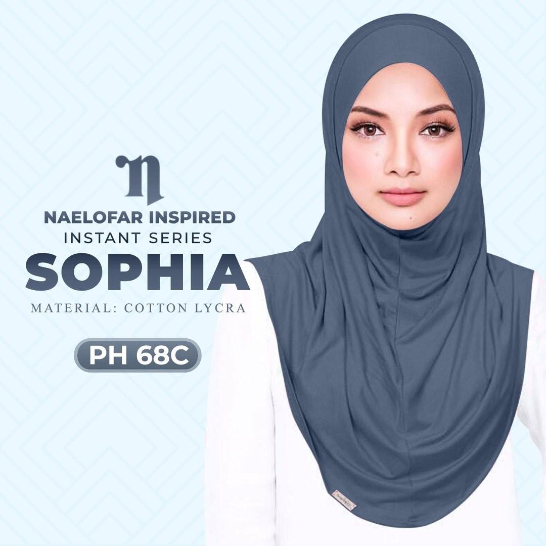 Instock Sophia By Naelofar Hijab Instant Women S Fashion Muslimah Fashion Hijabs On Carousell