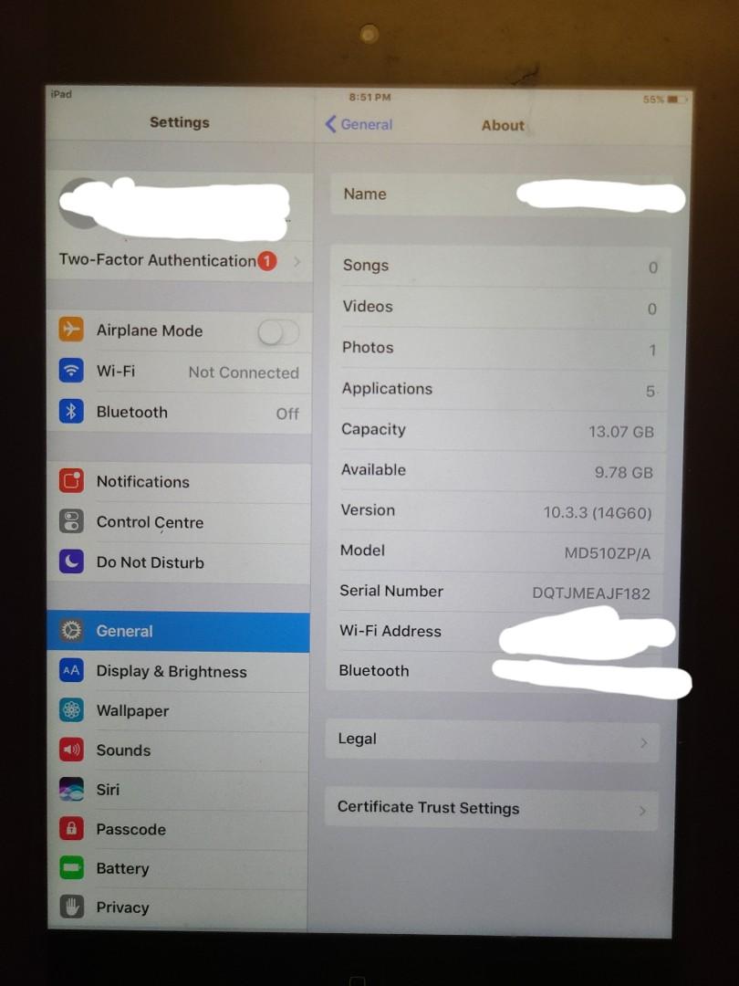 Ipad 4 （分類：平板電腦 - iPad）位於 Hong Kong。 由 god_chem 提交（商品編號 1109494960，圖片 2）。簡介： $460 賣ipad 4, spec係相入面, 可議價 外觀，性能冇任何損毀 送出前保證會清潔同消毒!! **可以同時+$750要埋一個全新 airpods/+ $1450 airpods pro** 交收地點盡量遷就 多謝支持~。