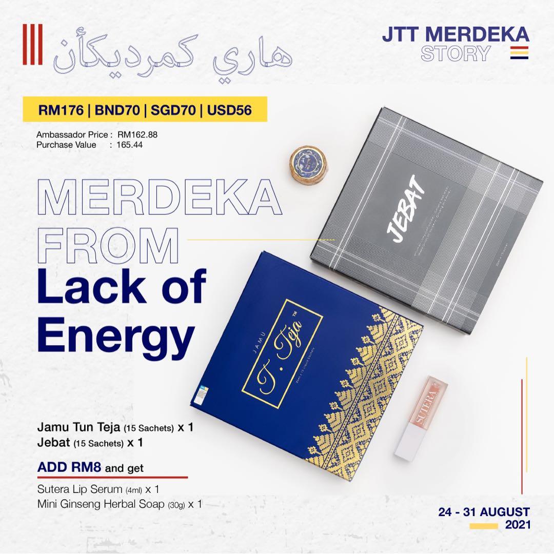 Jamu Tun Teja Promotion (Jamu, Feminine Wash, Jebat, Ginseng Herbal