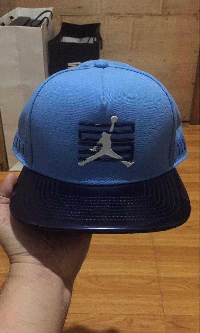 Blue sale jordan cap
