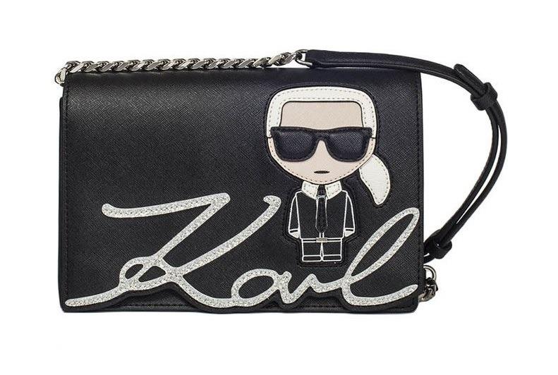 Karl lagerfeld sales ikonik shoulder bag