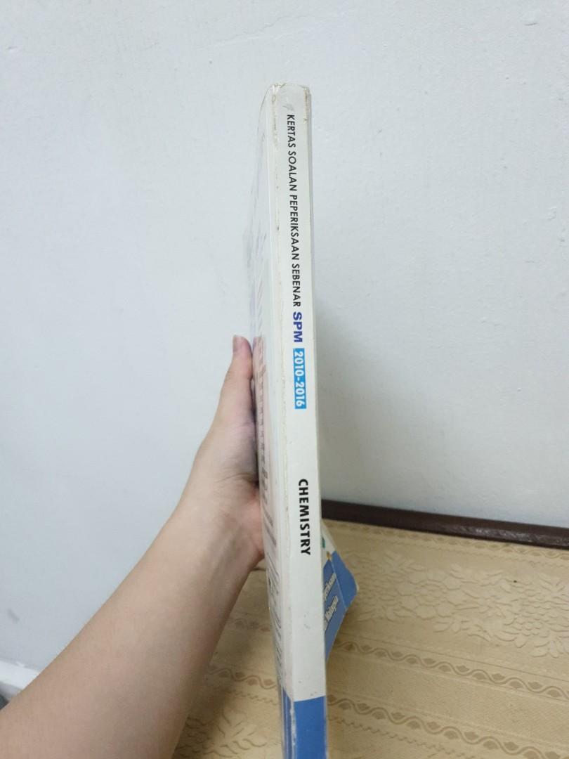 Kertas Soalan Peperiksaan Spm Sebenar 2010 2016 Kimia Real Exam Question Chemistry Books Stationery Books On Carousell