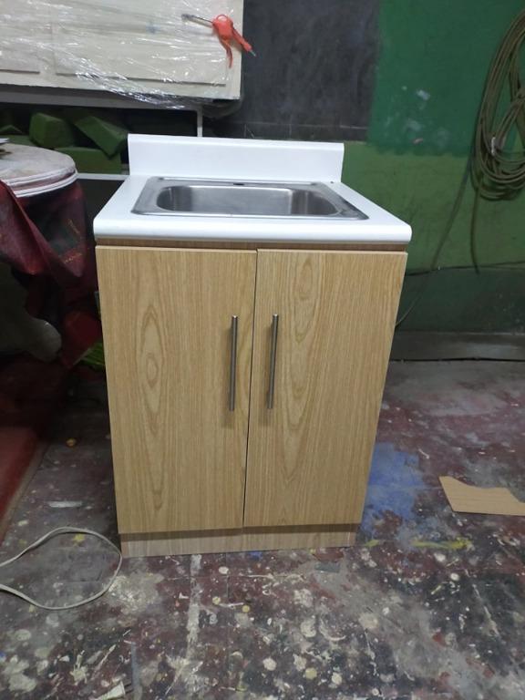 Kitchen with Sink, Furniture & Home Living, Furniture, Shelves