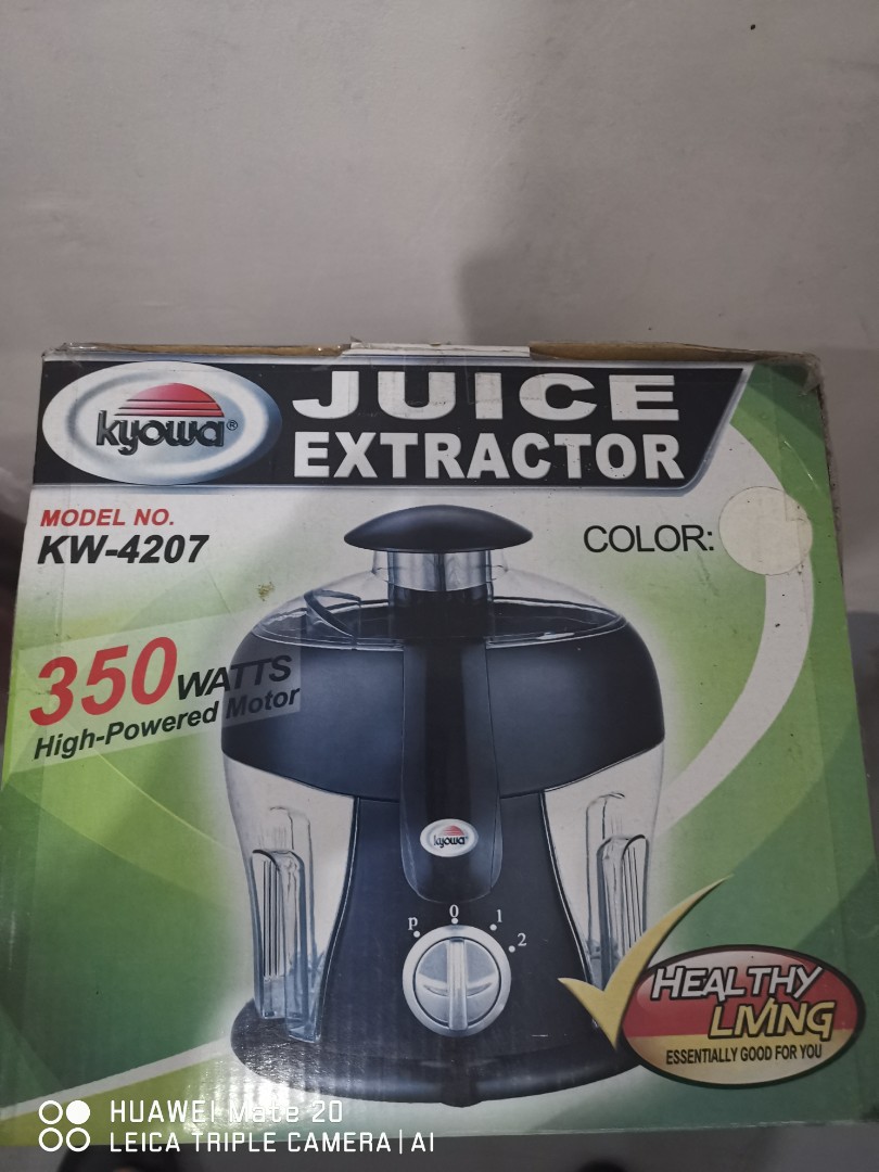 Kyowa Juice Extractor, TV & Home Appliances, Kitchen Appliances