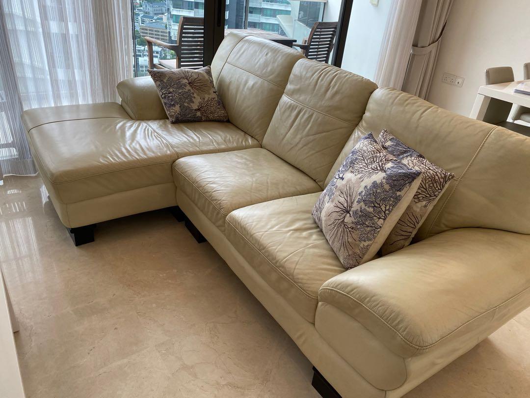 Real Leather Sofa Seater Chair Maltapark, 57 OFF