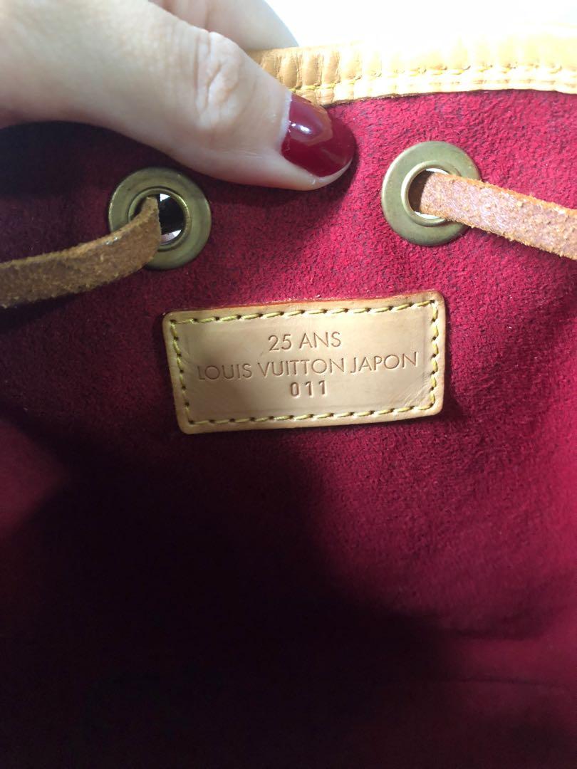 Louis Vuitton Mini Noe Mini Bag Monogram Japan 25th Anniversary Limited to  1000
