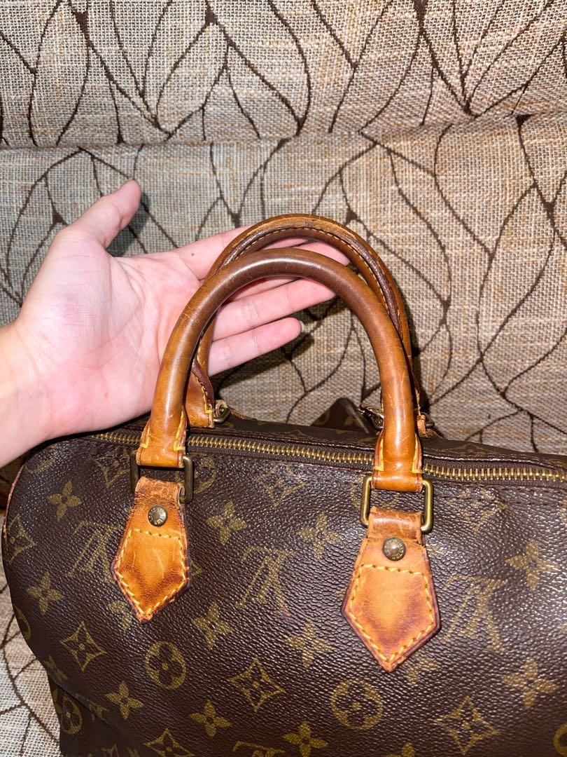 Vintage Louis Vuitton Speedy Mini Handbag Lock & Key 