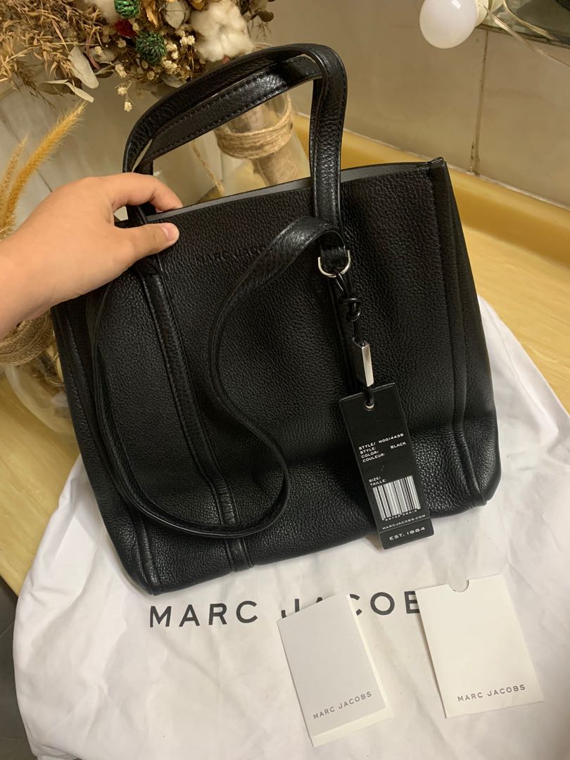 Marc jacobs the tag tote bag 27, Fesyen Wanita, Tas & Dompet di