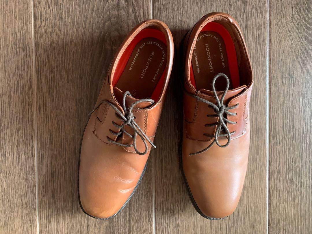Men dress shoes Rockport hydro shield