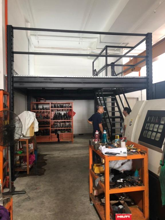 Mezzanine Racking System, Furniture & Home Living, Furniture, Shelves ...