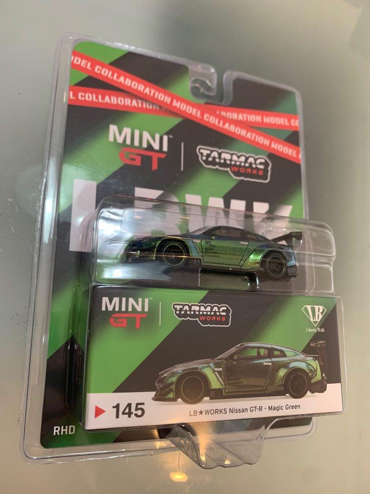Mini GT Tarmac Works LB Works LBWK Nissan GT-R R35 Magic Green RHD ...
