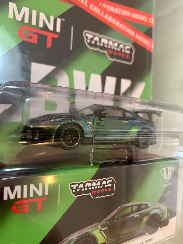 Mini GT Tarmac Works LB Works LBWK Nissan GT-R R35 Magic Green RHD ...