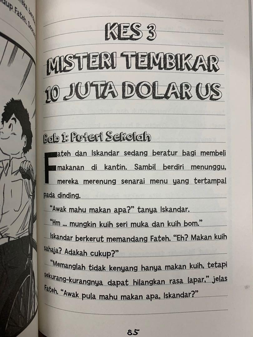 Misi Detektif Fateh 1 2 3 Novel Awal Remaja Hobbies Toys Books Magazines Fiction Non Fiction On Carousell