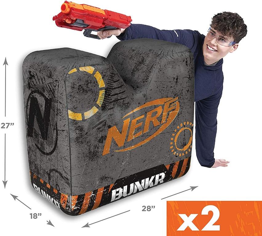 Nerf Bunkr Battlezone Stadium Pack Ultimate Inflatable Battlefield