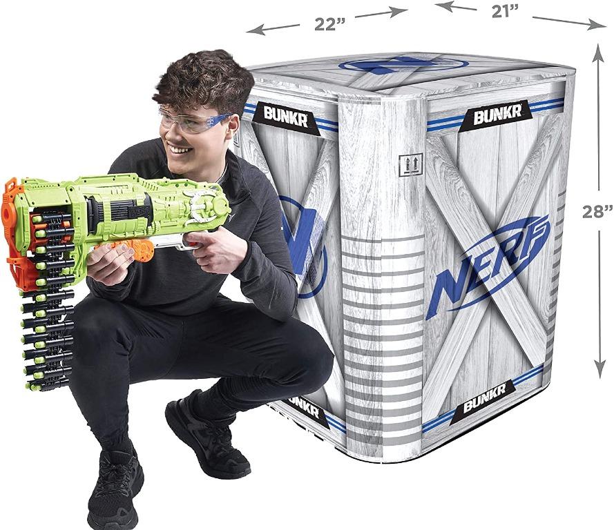 Nerf Bunkr Battlezone Stadium Pack Ultimate Inflatable Battlefield