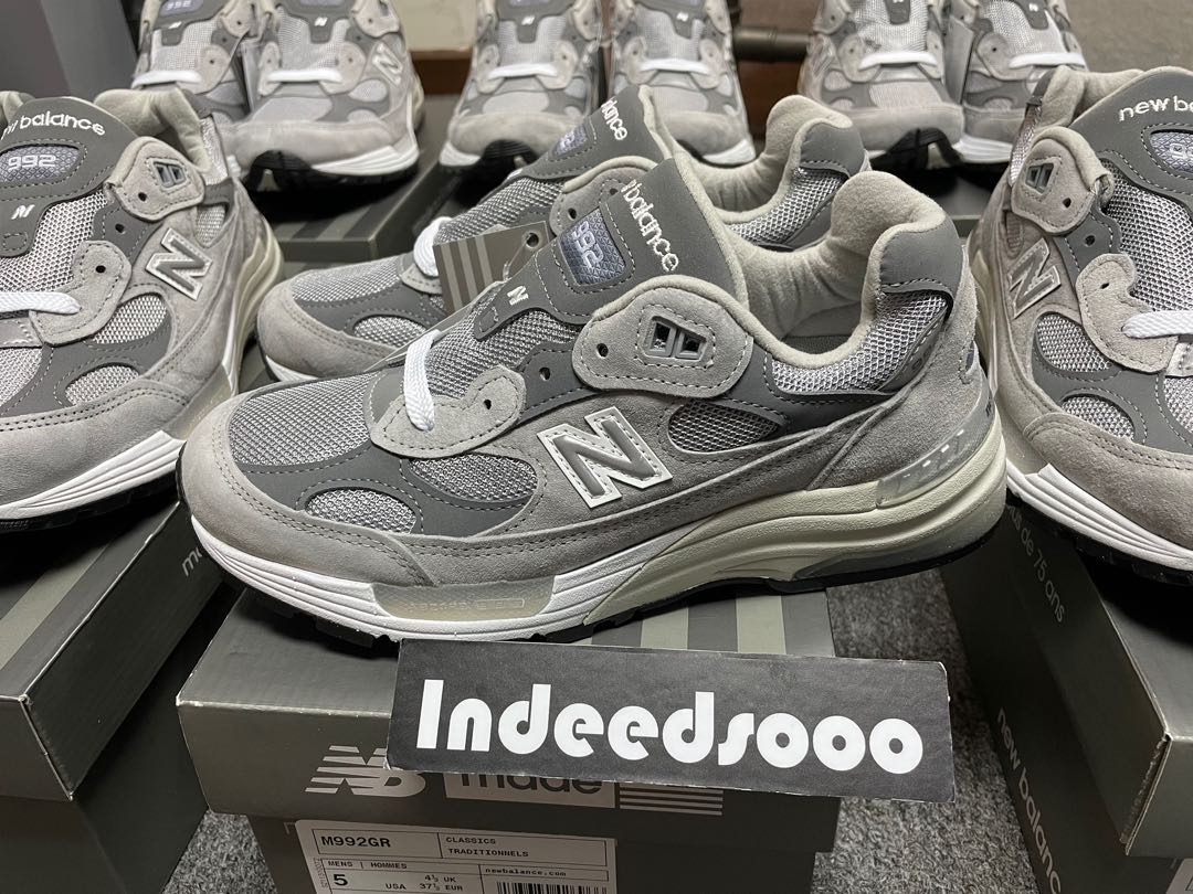 New Balance M992GR 992 Grey 元祖灰女裝碼, 女裝, 鞋, 波鞋- Carousell