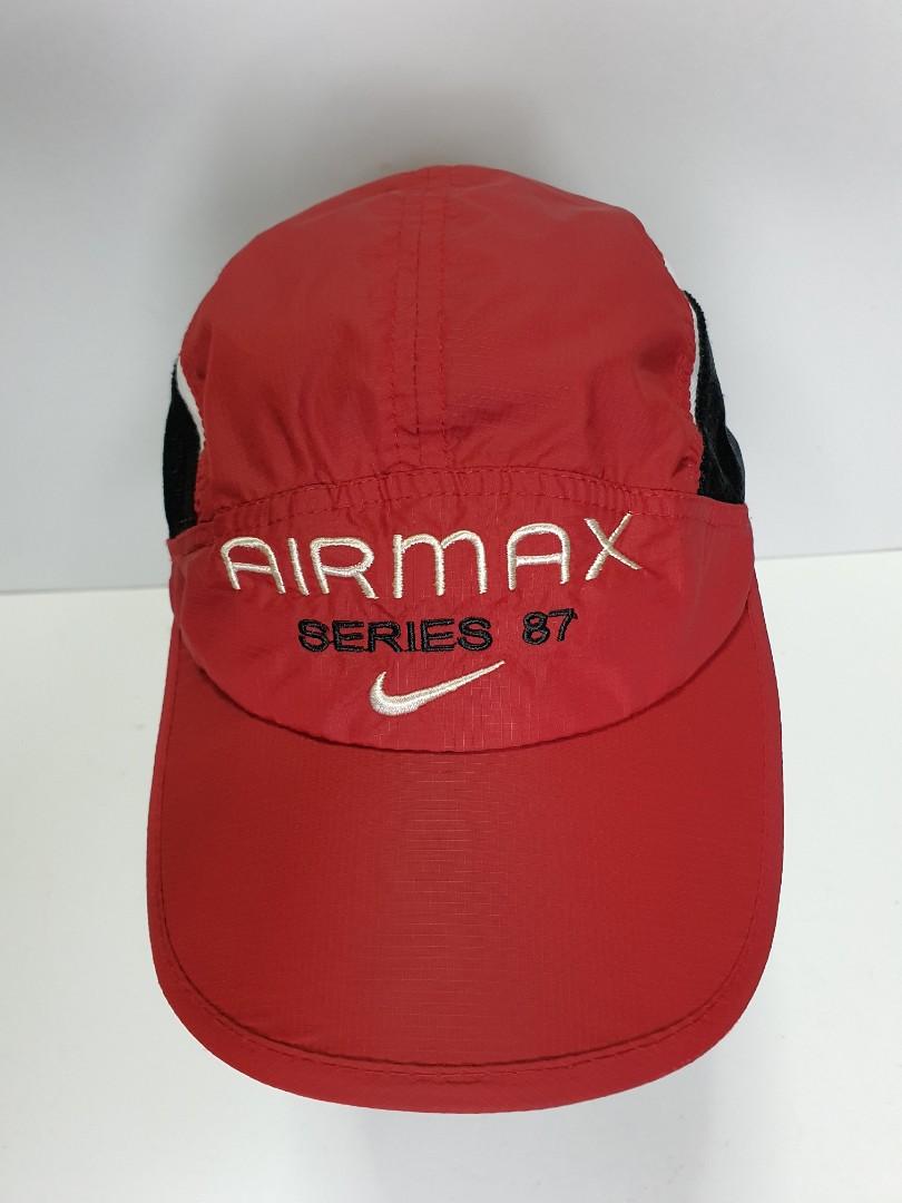 red airmax hat
