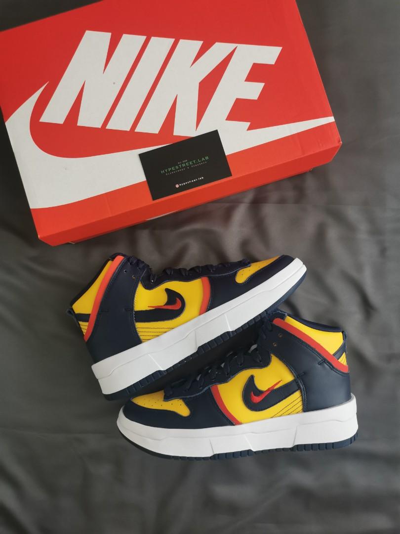 Nike Dunk High Rebel Michigan, Men's 