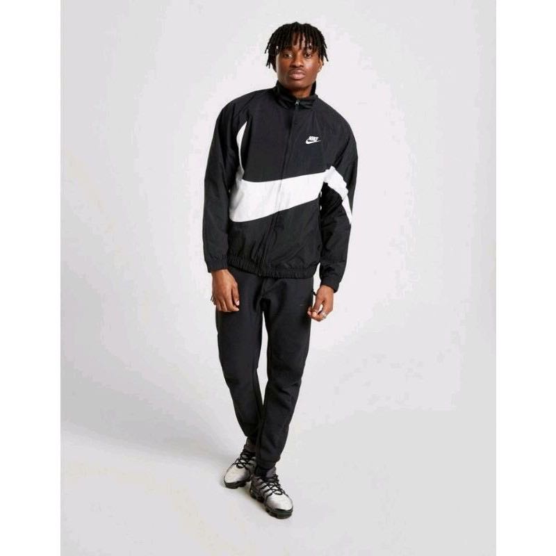 Nike big sales swoosh track jacket