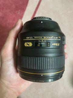 Nikon 85mm f1.4 afs