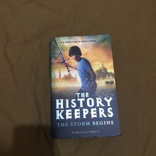 Novel The History Keeper by Damian Dibben