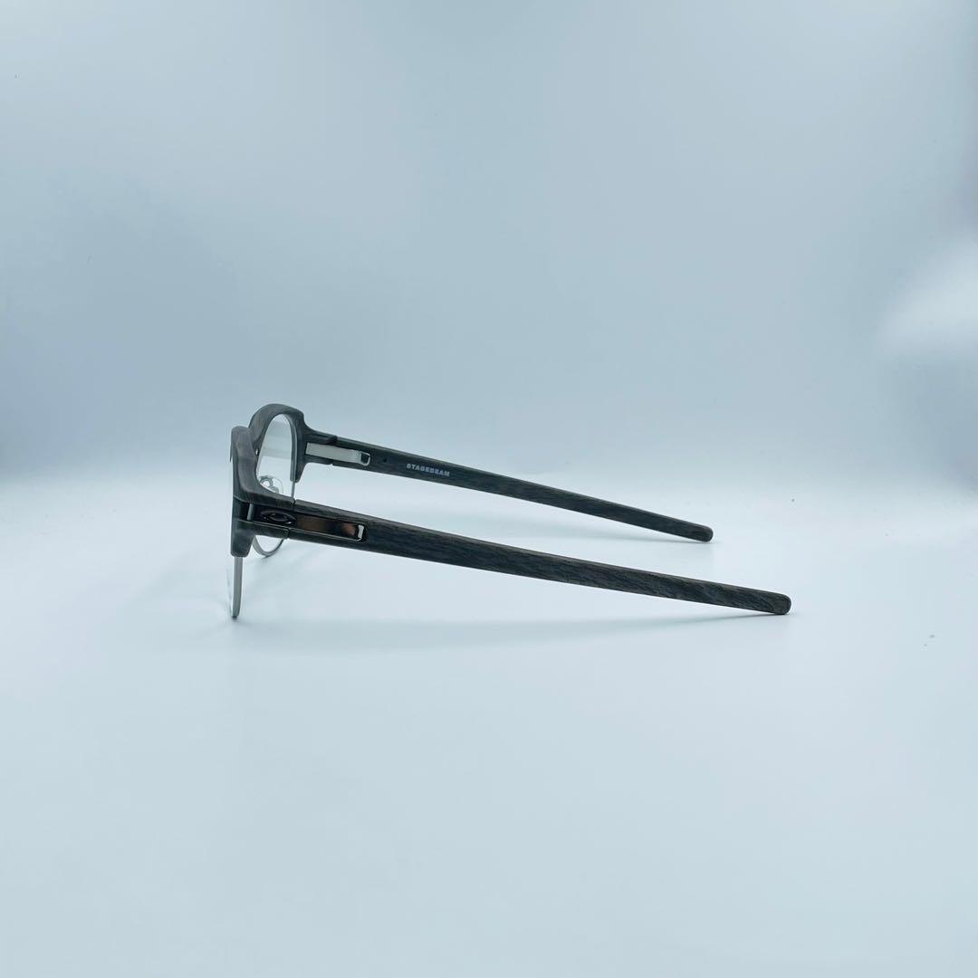 Oakley Stagebeam Woodgrain Gunmetal 52, Men's Fashion, Watches