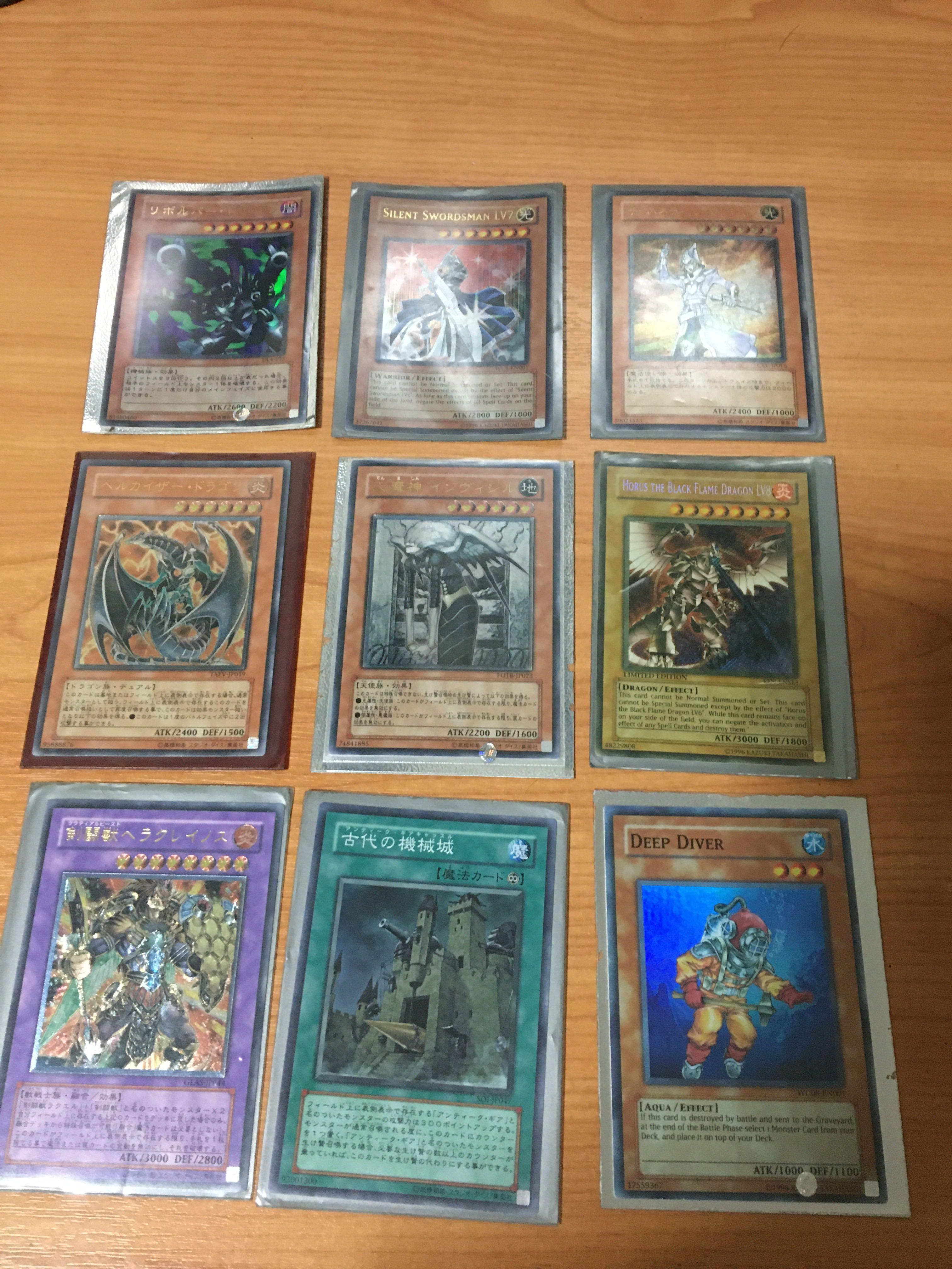 Old school Yugioh Yugioh Cards, Hobbies & Toys, Toys & Games on Carousell