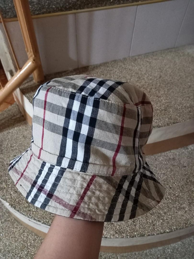 Reversible burberry bucket hat, Women's Fashion, Watches & Accessories,  Hair Accessories on Carousell