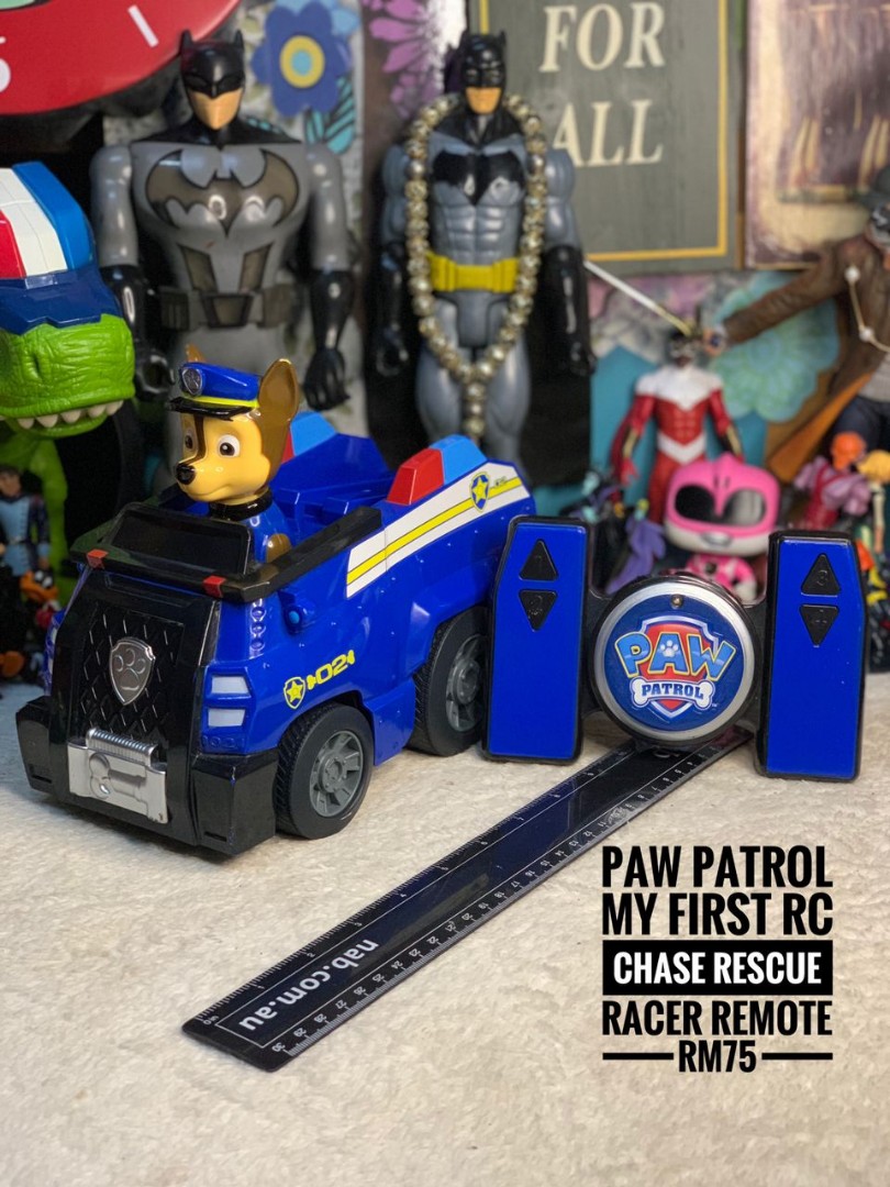 Paw patrol my first rc on sale chase rescue racer remote control