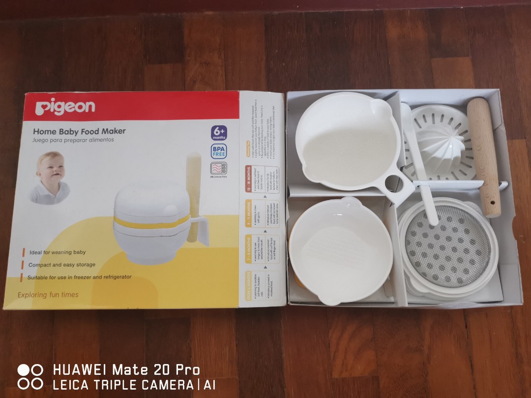 Pigeon Baby Food Maker Babies Kids Nursing Feeding On Carousell Pigeon Baby Food Maker Babies Kids Nursing Feeding On Carousell