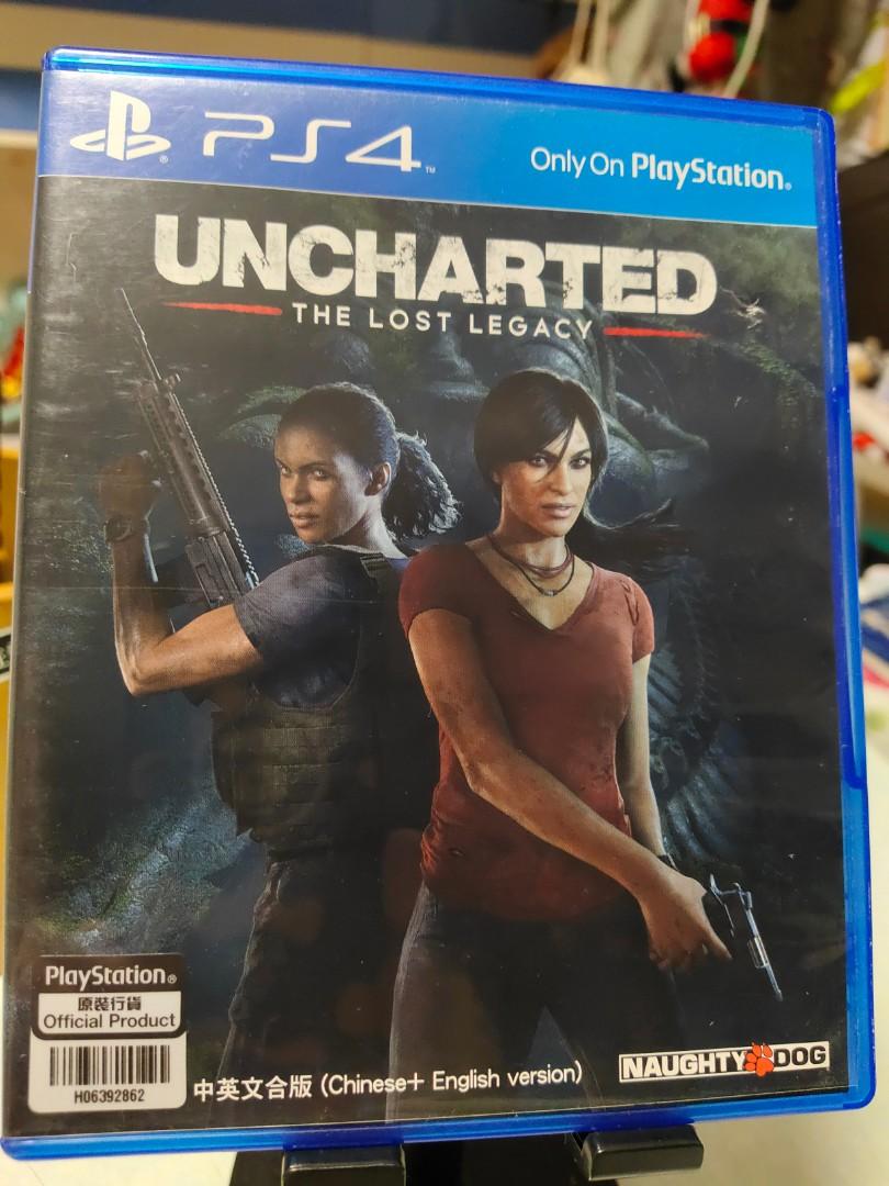 中英文合版ps4 祕境求生uncharted The Lost Legacy同系列另一傑作動作劇情過關緊張遊戲必玩之作之一值得玩樂收藏 適合ps4 Ps5使用 電子遊戲 電子遊戲 Playstation Carousell