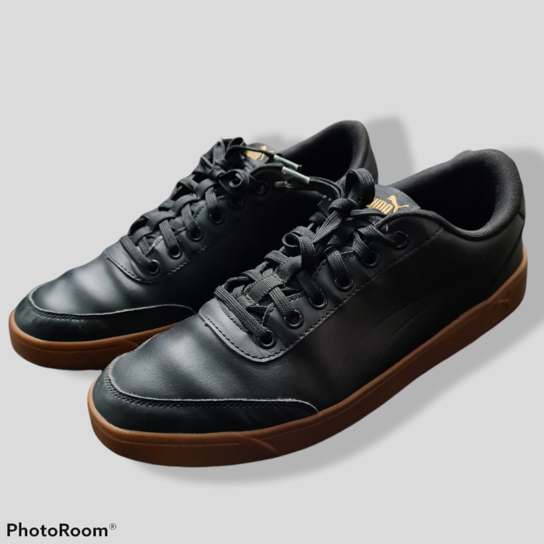 Puma black gum sole Men s Fashion Footwear Sneakers on Carousell