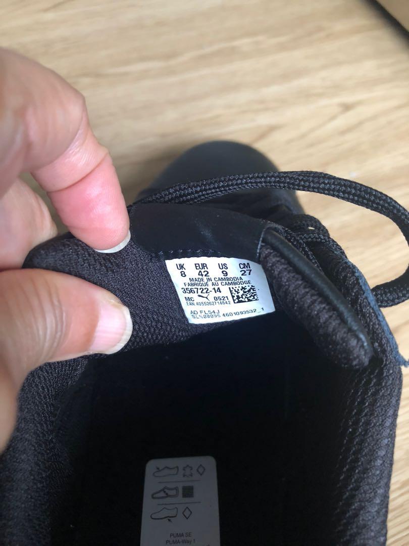 Puma cheap men size