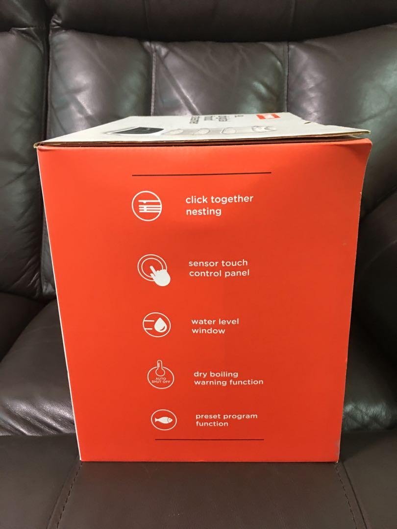 Pyrex 9L digital Food Steamer / 三層蒸爐, 家庭電器, 廚房電器, 焗爐及多士爐 Carousell