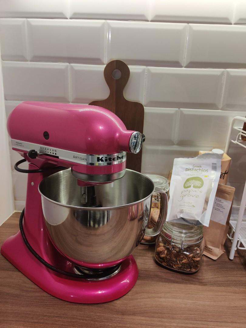 kitchenaid artisan mixer raspberry ice