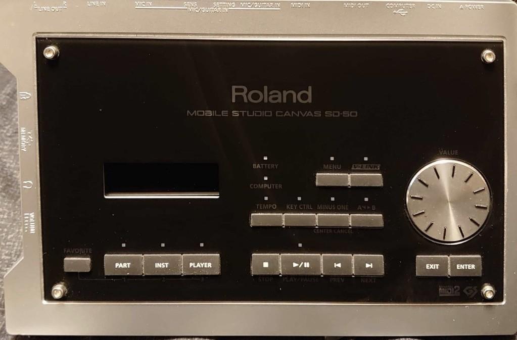【日本限定モデル】  mobile Roland studio SD-50 canvas DTM/DAW