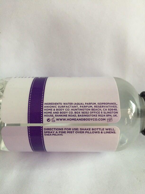 Room Spray pillow Lavender chamomile from US (Category: Home Fragrance) located in Pasay City. Submitted by redgiftshop (Listing ID 1109415940, Image 3). Description: Everyday Aromatherapy Lavender chamomile 118ml calming directly bought in US product code: MBN.