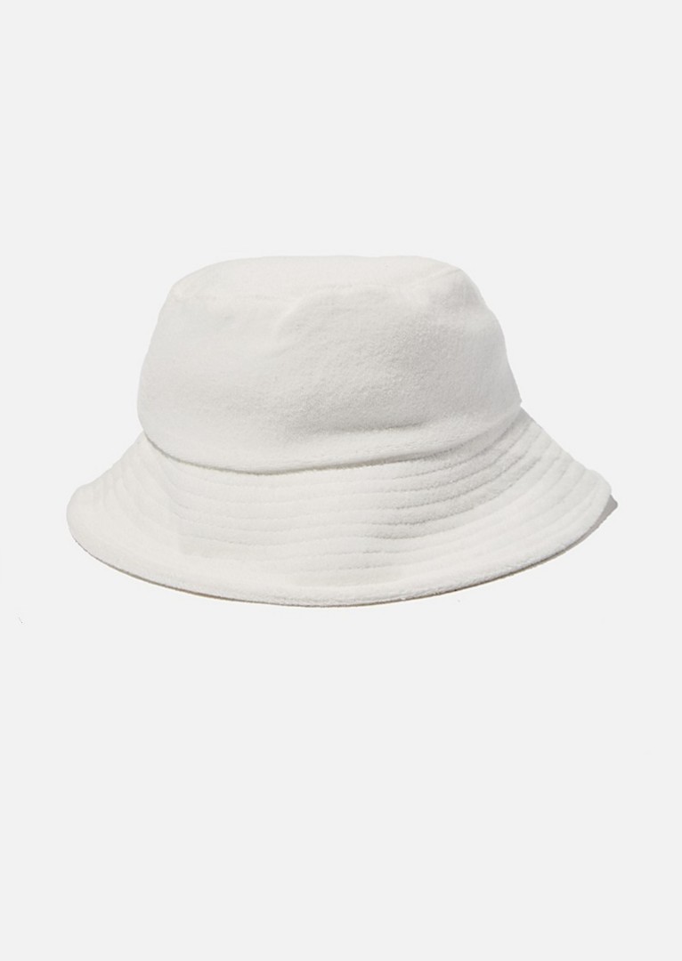 Rubi White Bucket Hat, Women's Fashion, Watches & Accessories, Hats ...