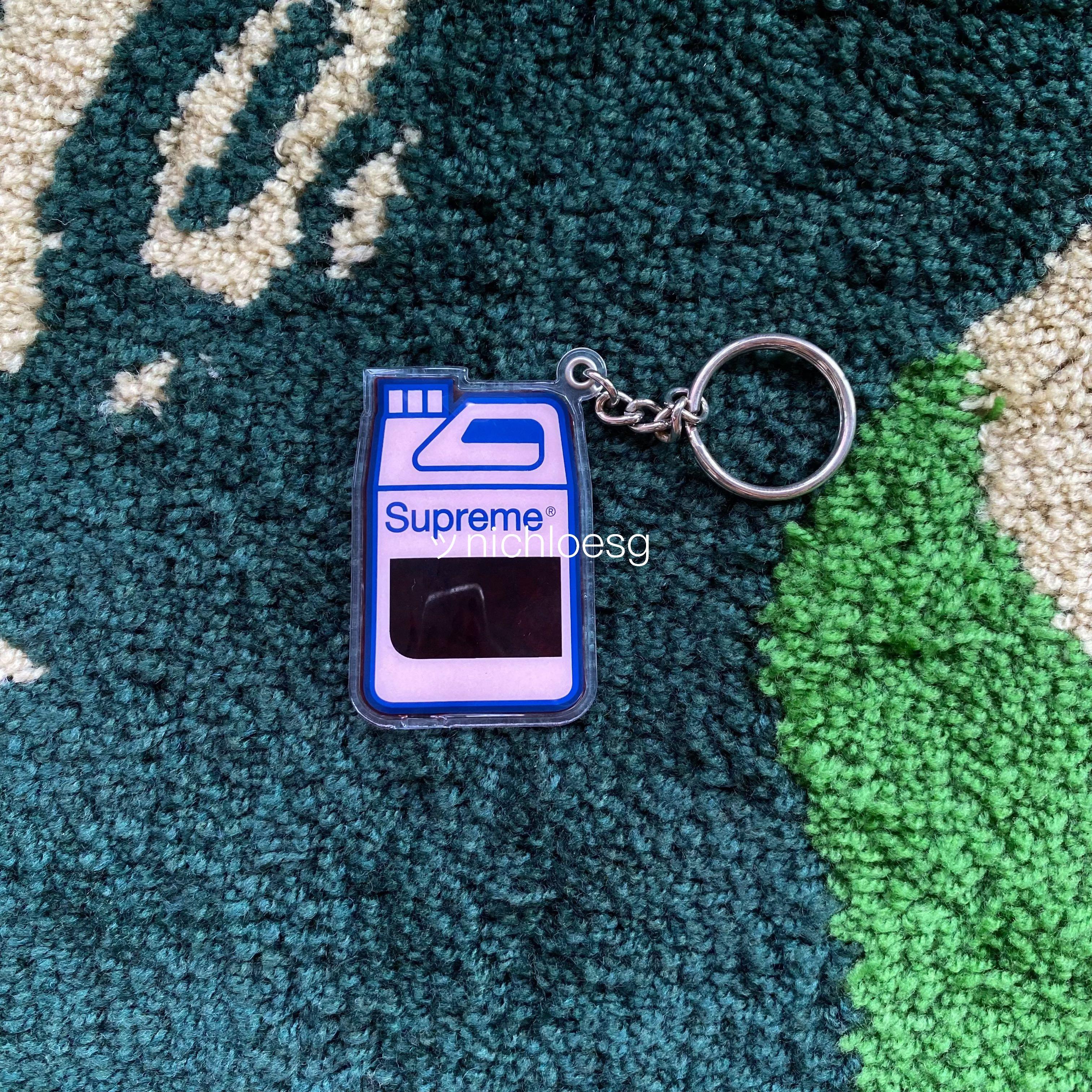 Supreme jug top keychain