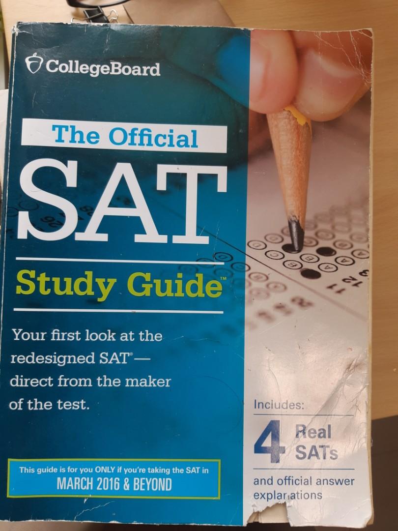 SAT Study Guide （分類：補充練習）位於 Hong Kong。 由 ming_1995 提交（商品編號 1109477582，圖片 1）。簡介： SAT 美國大學試。