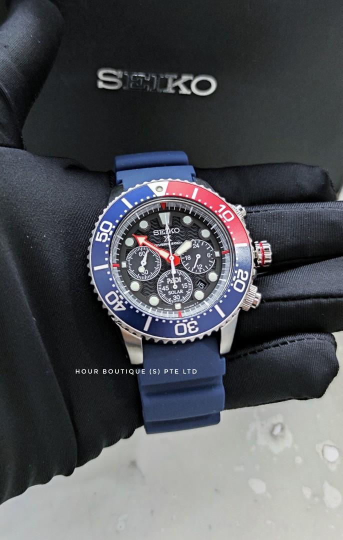 Seiko Prospex PADI Solar Chronograph Men's Divers Watch SSC785 SSC785P1,  Men's Fashion, Watches & Accessories, Watches on Carousell