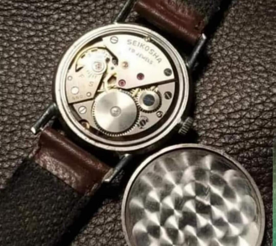Seiko Seikosha Crown Diashock 21 Jewels, Fesyen Pria, Jam Tangan di  Carousell