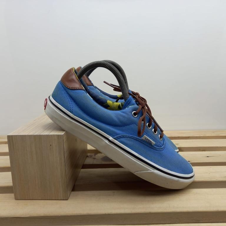vans era 59 blue brown