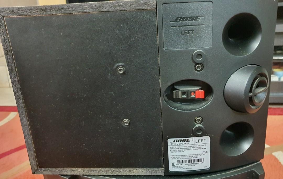 Bose store 301 impedance