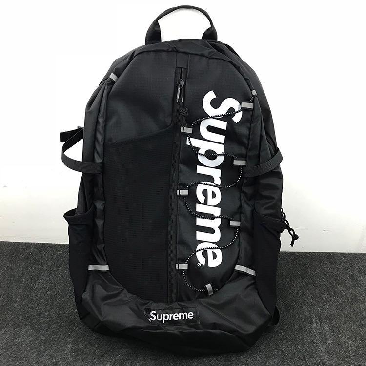 Supreme 2017SS Backpack Black - バッグ