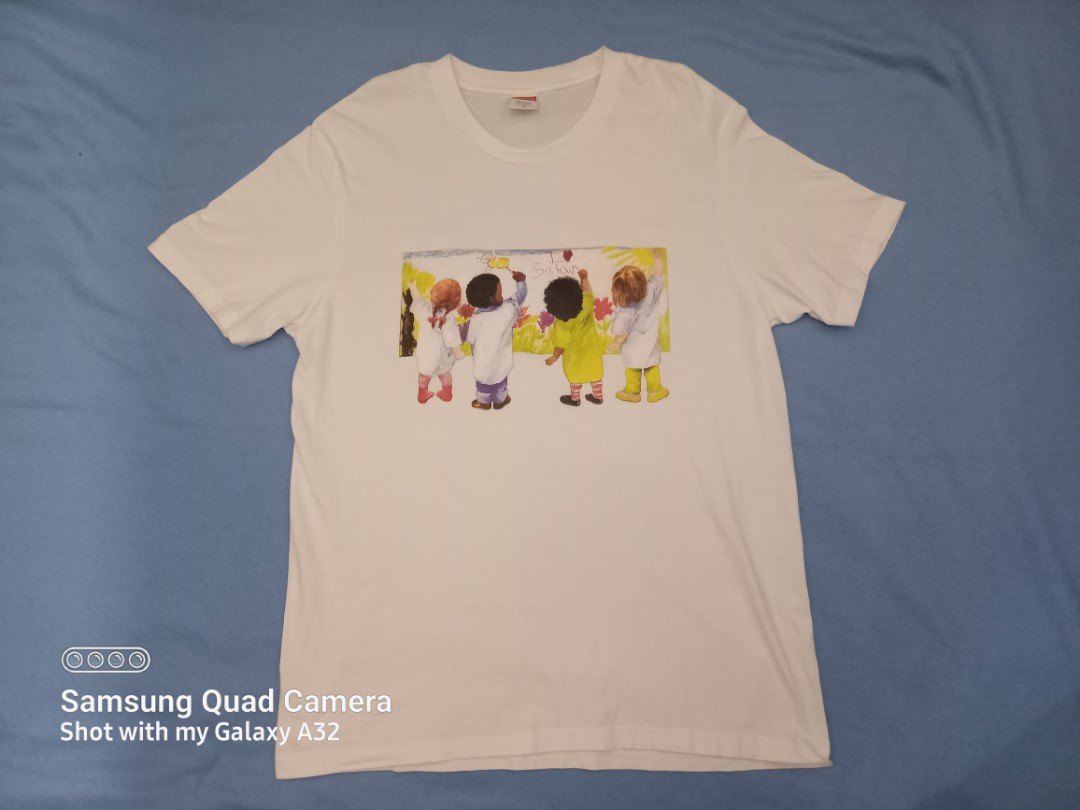 supreme kids tee