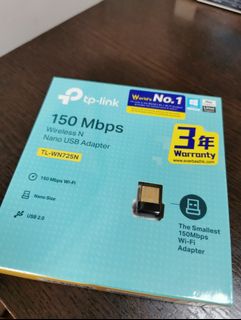 TP-Link 150Mbps Wireless USB Adapter, Model Shown in Image490775759280547840