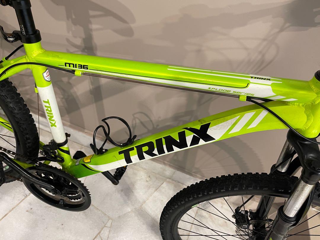 Trinx Neon Green Mountain Bike
